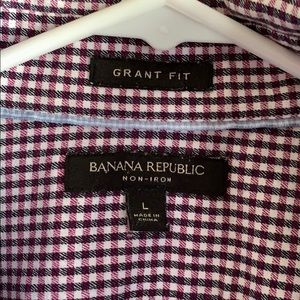 Men’s button-down dress shirt